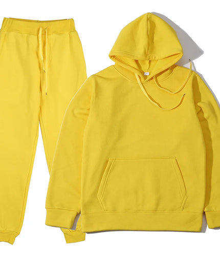 Men's Sports Suits Fashion Tracksuit Women Hoodies + Pants Two Pieces Sets Running Casual Sweatshirts Sweatpants Men's Clothing
