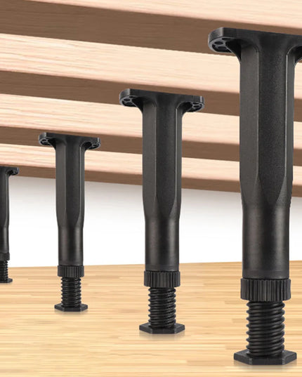 Furniture Hardware Feet Telescopic Furniture Stand Support Plastic Steel Stand Adjustable Heightening Bracket Bed Beam Support