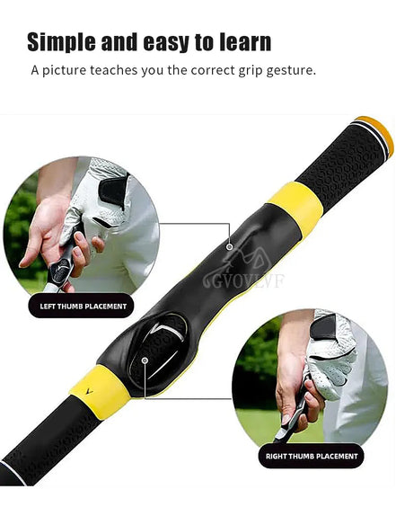 1pc Golf Club Training Grip Golf Training Aid Posture Correction Practice Alignment Posture Correction Practice Alignment