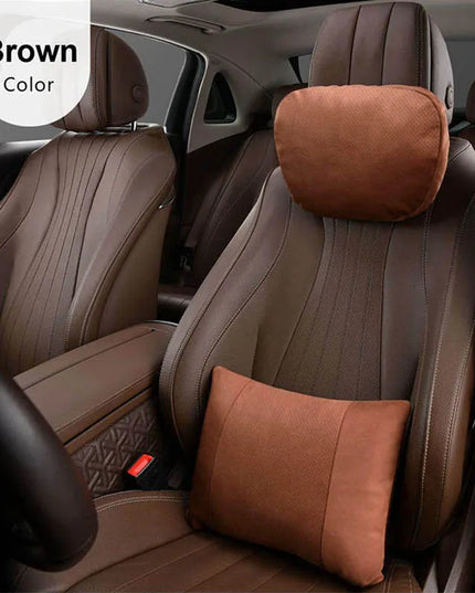 OASATE New 2.0 Car Headrest Neck Pillow Support Seat / Maybach Design S Class Soft Universal Adjustable Car Neck Waist Pillows