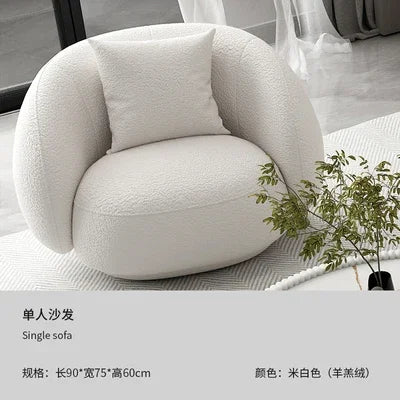 Minimalist Luxury Sofa Beds Sectional White Adults Plush Sofa Beds Lounge Cushion Muebles Para El Hogar Living Room Furniture