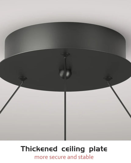 Modern LED spiral chandelier is suitable for living room dining room bedroom study villa home decoration lighting room decoratio