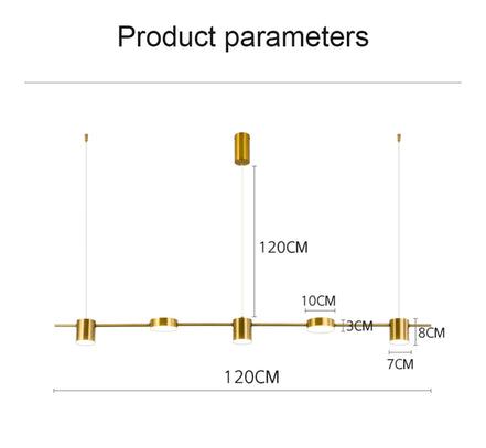 Modern LED Ceiling Chandelier Indoor Lighting Dining Table Chandelier Pendant Hanging Light Living Room Decoration Kitchen Lamp