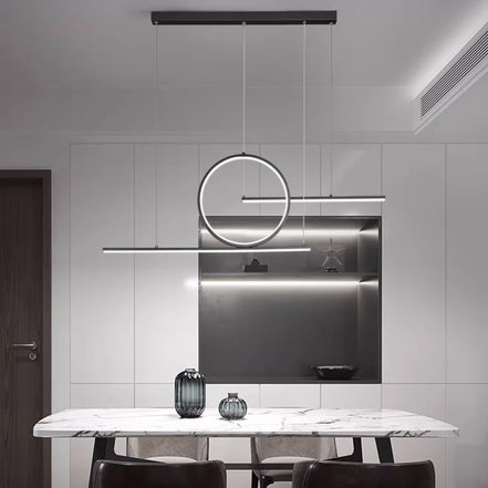 Modern LED Ceiling Chandelier Dining Table Indoor Lighting Chandeliers Kitchen Pendant Light Living Room Decoration Hanging Lamp