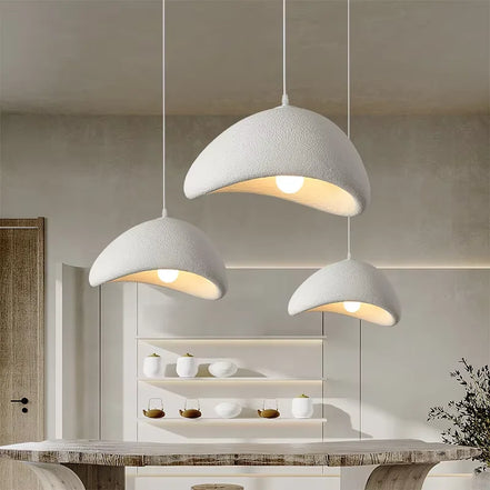 Modern LED Ceiling Chandelier Lights for Living Room Bedroom Dining Room Pendant Lights Nordic Wabi Sabi Home Decor Hanging Lamp