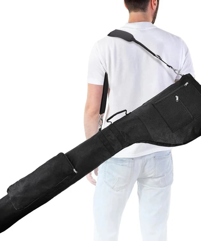 Foldable Golf Clubs Bag Beginner Practice Golf Gun Bag Oxford Cloth Portable Club Storage Bags Professional Sports Accessories