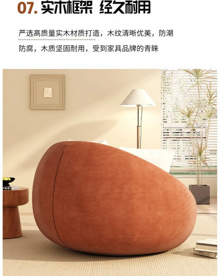 Gaming Puffs Living Room Sofas Pouf Velvet Modern Children Living Room Sofas Individual Curved Tumbonas Playa Trendy Furniture