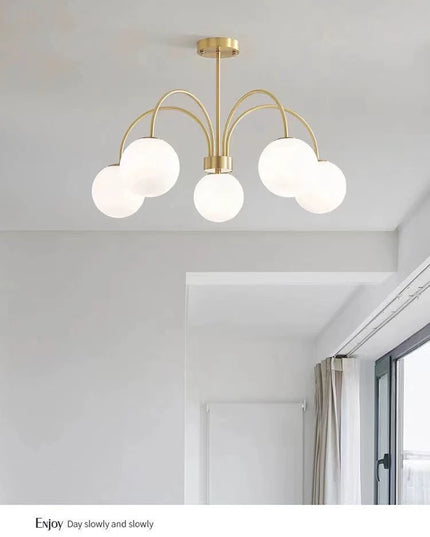 Modern E27 LED Chandelier Light  For Living Room Bedroom Dining Table Kitchen Study Ceiling Pendant Lamps Lustre Home Decoration
