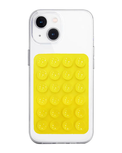Candy Color Silicone Suction Phone Case Mount Non Slip Suction Cup Phone Stand Silicone Phone Holder For Selfies and Videos