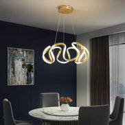Modern Stylish Lustre LED Chandelier Art Design Pendant Light Living Kitchen Ceiling Lamps Home Room Decoration Lighting Fixture
