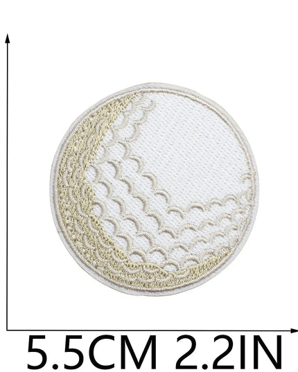GOLF Emblem Clothing Accessories Badge Sticker Embroidered Embroidery Sticker Iron-on Patches