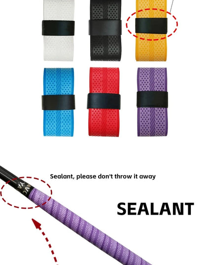 Self Control Golf Club Grip Wrapping Tapes Convenient Anti-slip Solution for Golf Overgrip for Decorative Golf Club Handle