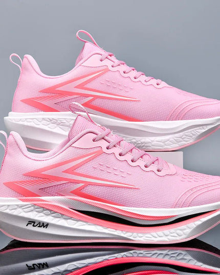 Running Shoes Speciality Marathon Men Sports Breathable Lightweight Carbon Board Women's Comfortable Athletic Nonskid Sneakers