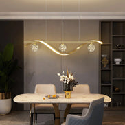 Modern LED Chandelier for Living Room Dining Room Glass Ball Kitchen Lamp Home Decor Lighting Novelty Nordic LED Hanging Lights