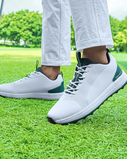 2025 Comfortable Golf Shoes Men Big Size 39-48 Professional Golf Spikeless Sneakers Non-Slip Waterproof Golfer Walking Footwear