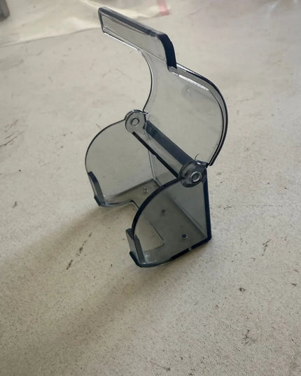 Black/Grey Easy-Install Shower Shaver and Electric Toothbrush Holder - Space-Saving Bathroom Organizer, Fragrance-Free Personal