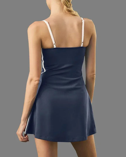 Tennis Clothing for Women Golf Dress Yoga Set with Shorts Badminton Activewear