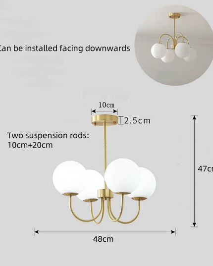 Modern E27 LED Chandelier Light  For Living Room Bedroom Dining Table Kitchen Study Ceiling Pendant Lamps Lustre Home Decoration