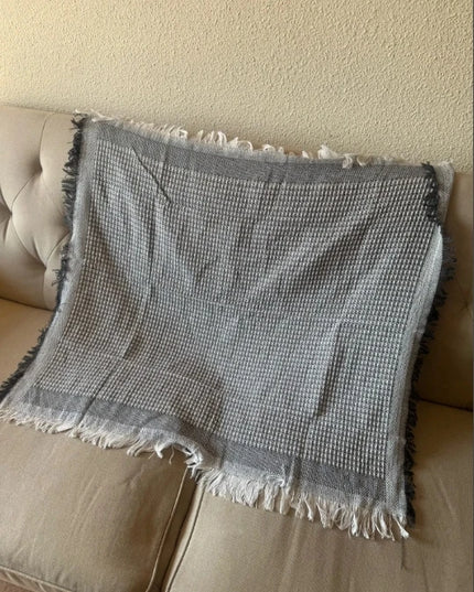 Sofa Towel  with Full Coverage Ins Cream Wind Cotton Yarn Camping Blanket Sofa Cushion Cover All  Season Universal All Inclusive