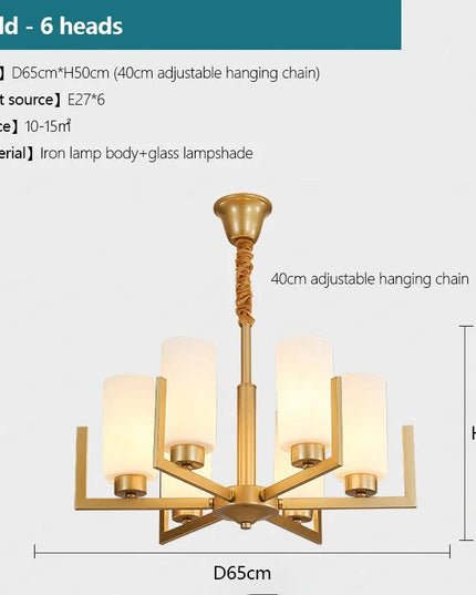 Modern Modern Led Chandelier Nordic Living Room Lamp Retro Simple Dining Room Decoration Iron Art LED Hanging Lamps Pendant Ligh