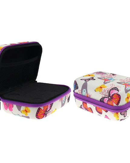 Travel Essentials Oil Storage Bag White Butterfly 15/12 Slots for 5ML 15ml Essential Oil Storage Case 10ml Display Organizadores
