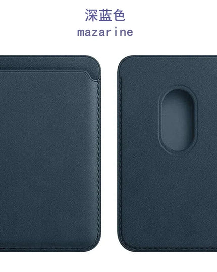 For Magsafe Magnetic Leather Wallet Case For iPhone  17 16 15 14 13 12 11 8  Samsung Huawei Card Holder with Magnet Covers