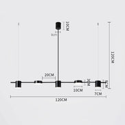 Modern LED Ceiling Chandelier Indoor Lighting Dining Table Chandelier Pendant Hanging Light Living Room Decoration Kitchen Lamp