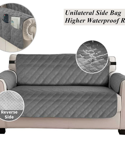Sofa Covers Waterproof Sofa Slipcovers 1/2/3/4 Seater Non Slip Cover for Kids Pets Washable Sofa Protector with Elastic Strap