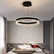 Modern LED Chandelier For Living Room Dining Room Bedroom Study Ring Ceiling Pendant Lamp Lustre Room Decorative Lighting Lamp