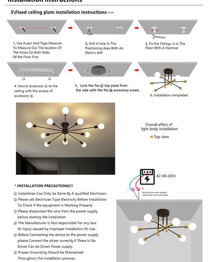Chandeliers Retro Lighting Fixture Decoration Light Lustre Hanging Lamps Pendant Ceiling Led Chandelier Lamp Dinning Room Luxury