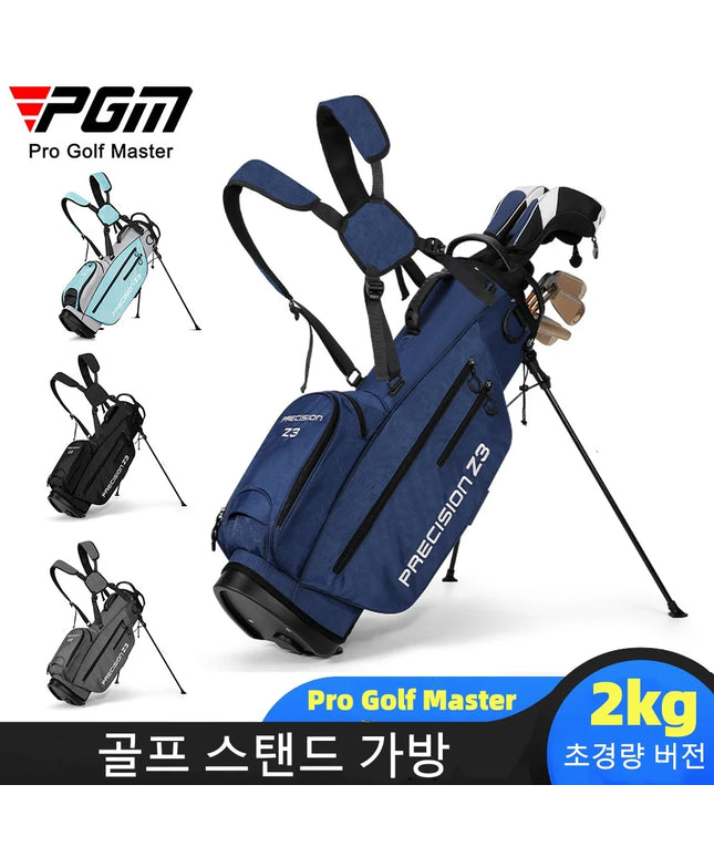 PGM Golf Bags Men Women Lightweight Multifunctional Stand Bag Can Hold a Full Set of Clubs QB074