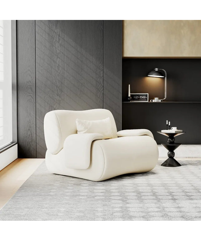Lazy Minimalist Living Room Sofas Nordic Modern White Floor Living Room Sofas Single Luxury Muebles Chinese Style Furniture