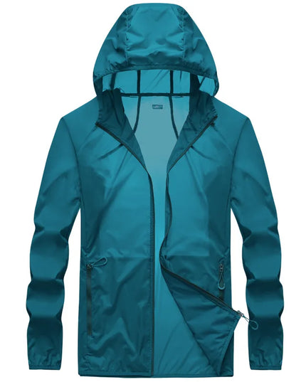 Golf Raincoat Rain Jacket Waterproof Lightweight Quick-Dry UV Sun Protection Breathable Outdoor Sports Men Women Golfing Apparel
