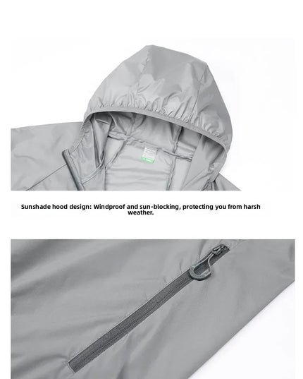 Golf Raincoat Rain Jacket Waterproof Lightweight Quick-Dry UV Sun Protection Breathable Outdoor Sports Men Women Golfing Apparel