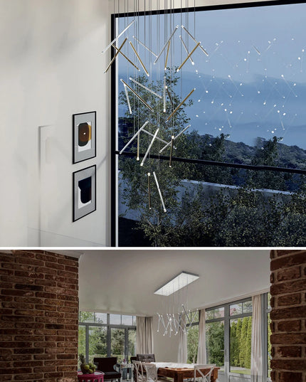 Modern Home Decoration Led Ceiling Chandelier Kitchen Stairs Lighting Lamp Living Room Decor Designer Chandeliers Dining Loft