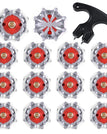 LS-Gray and red
