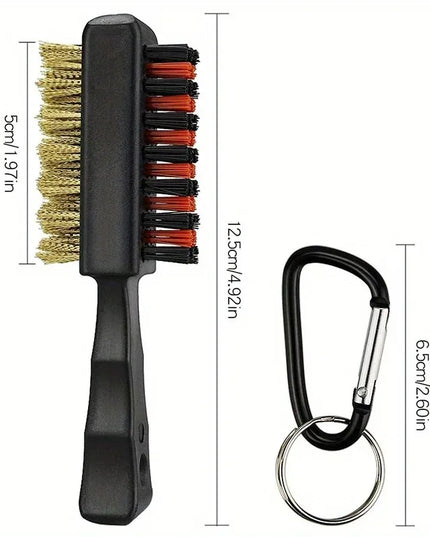 1PC Golf Club Cleaner Brush Golf Putter Wedge Ball Groove Cleaner Brush Golf Accessories Clean Tool