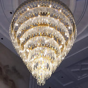 Modern Chandeliers for Living Room Chandelier Luxury Crystal Chandelier Ceiling Lights Lustre Salon Loft Pendant Lighting Lamps