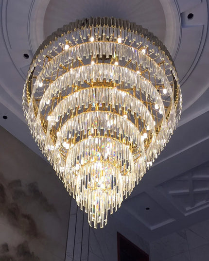 Modern Chandeliers for Living Room Chandelier Luxury Crystal Chandelier Ceiling Lights Lustre Salon Loft Pendant Lighting Lamps