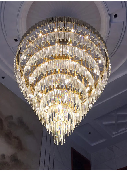 Modern Chandeliers for Living Room Chandelier Luxury Crystal Chandelier Ceiling Lights Lustre Salon Loft Pendant Lighting Lamps