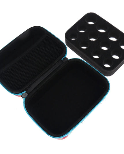 Travel Essentials Oil Storage Bag White Butterfly 15/12 Slots for 5ML 15ml Essential Oil Storage Case 10ml Display Organizadores