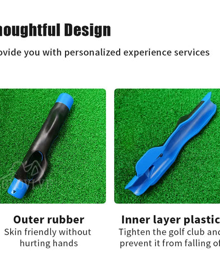 1pc Golf Club Training Grip Golf Training Aid Posture Correction Practice Alignment Posture Correction Practice Alignment