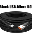 Black Micro USB / 1m