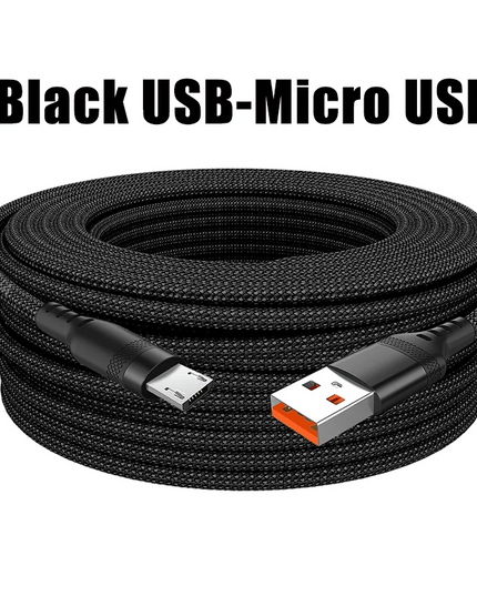 USB TYPE C Fast Charge Cable Android Micro USB line USB to LIGHTNING Extend Charging Cable for iPhone 14 Xiaomi OnePlus Samsung