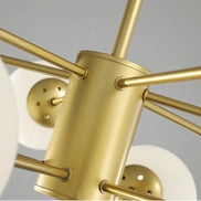 Modern Glass led Chandelier Lighting Ceiling Chandeliers Light For Dining Living Room Bedroom Kitchen Indoor Lustre Fixture Lamp