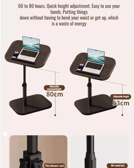 Dormitory Bedside Table Household foldable Mobile Lift Computer Desk Portable livingroom side table Bedroom Lazy Laptop Desk