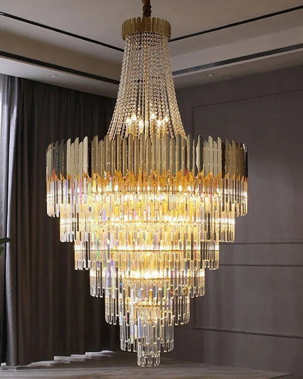 Modern Chandeliers for Living Room Chandelier Luxury Crystal Chandelier Ceiling Lights Lustre Salon Loft Pendant Lighting Lamps