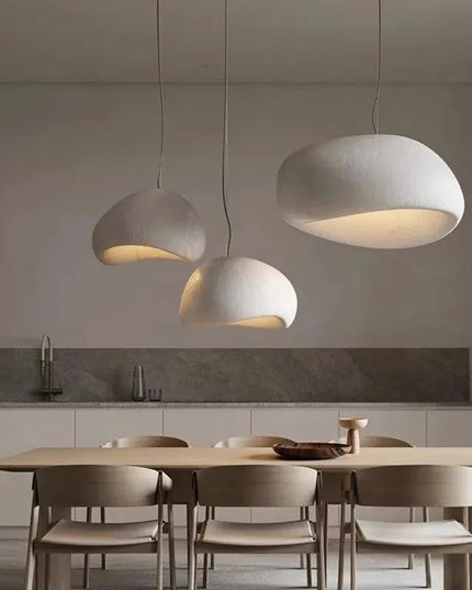 Modern LED Ceiling Chandelier Lights for Living Room Bedroom Dining Room Pendant Lights Nordic Wabi Sabi Home Decor Hanging Lamp