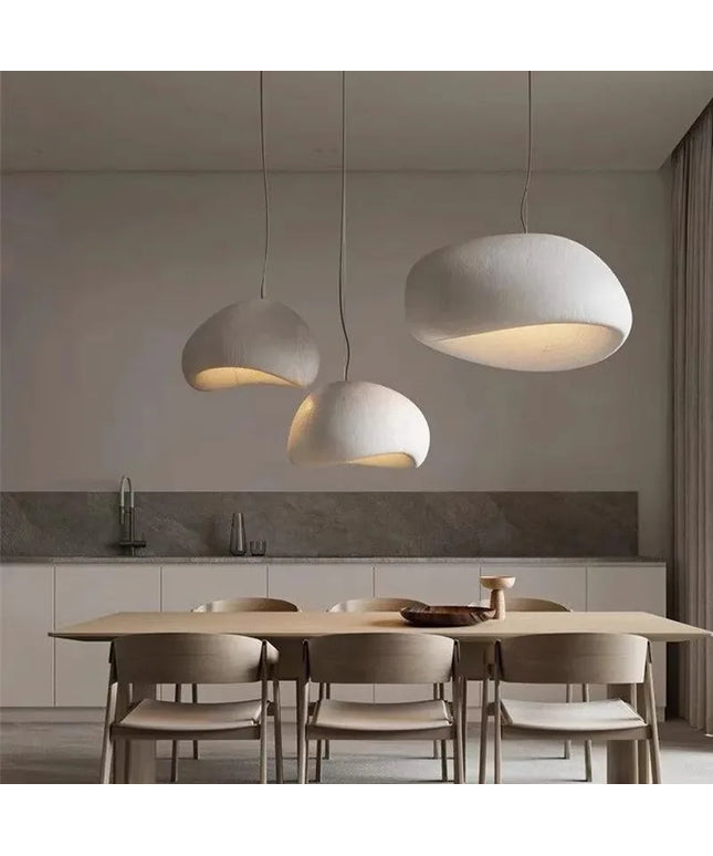 Modern LED Ceiling Chandelier Lights for Living Room Bedroom Dining Room Pendant Lights Nordic Wabi Sabi Home Decor Hanging Lamp
