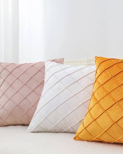 Geometric Cushion Cover Velvet Pillow  Living Room Decoration Pillows for Sofa Home Decor Polyester Blend 45x45cm Pillowcase